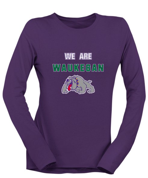Waukegan Bulldogs We Are Women's LS T-Shirt