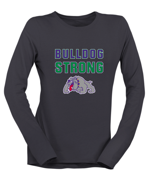 Waukegan Bulldogs Strong #2 Women's Premium LS T-Shirt