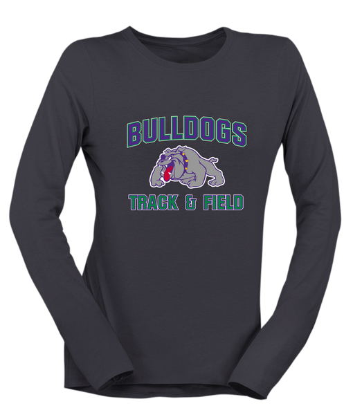 Waukegan Bulldogs Track & Field Women's Premium LS T-Shirt