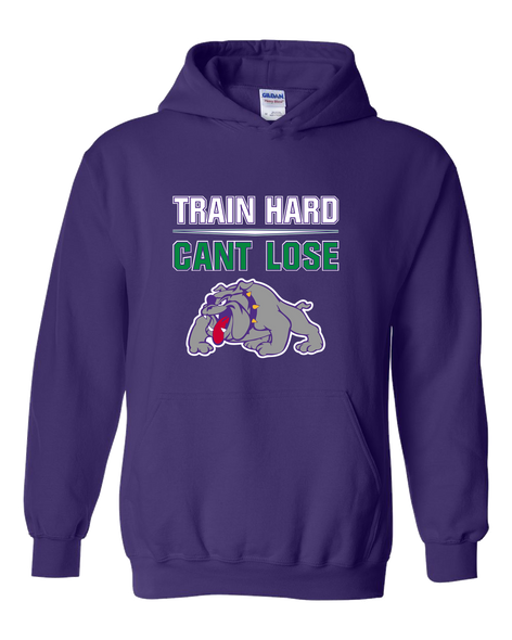 Waukegan Bulldogs Train Hard, Can't Lose Men's Hoodie