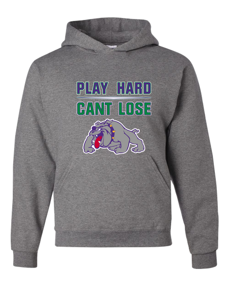Waukegan Bulldogs Play Hard, Can't Lose Men's Premium Hoodie