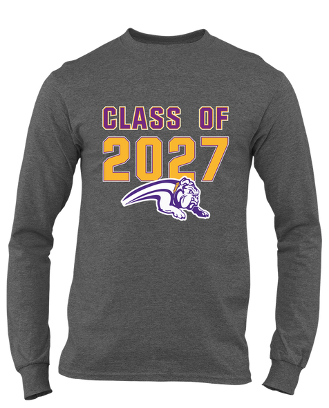 Wauconda Bulldogs Class of 2027 Men's LS T-Shirt