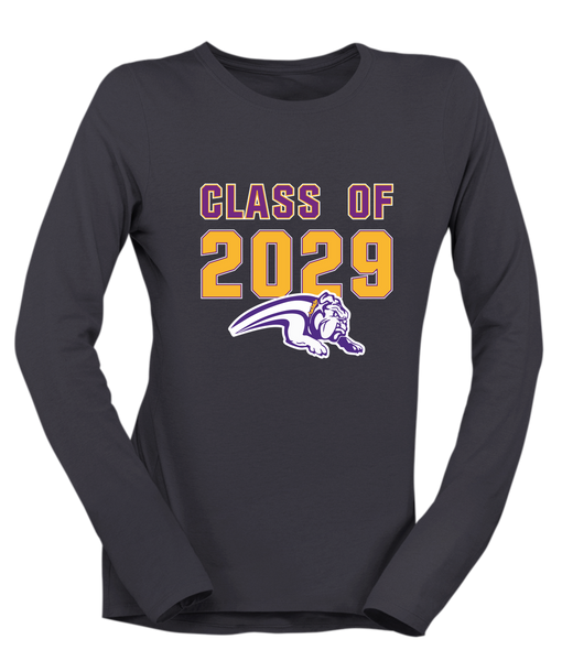 Wauconda Bulldogs Class of 2029 Women's Premium LS T-Shirt