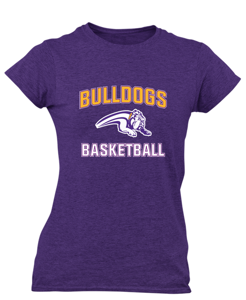 Wauconda Bulldogs Basketball #1 Women's SS T-Shirt