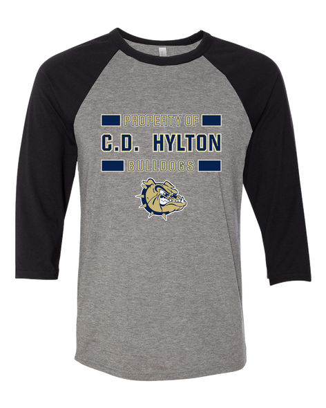 C.D. Hylton Bulldogs Property Of Women's Baseball T-Shirt