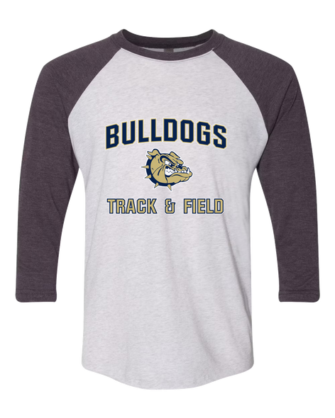 C.D. Hylton Bulldogs Track & Field Men's Baseball T-Shirt