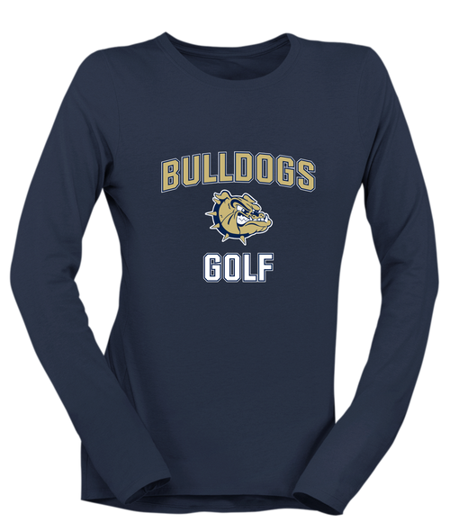 C.D. Hylton Bulldogs Golf Women's Premium LS T-Shirt