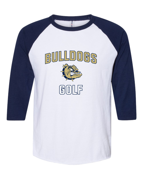 C.D. Hylton Bulldogs Golf Men's Baseball T-Shirt