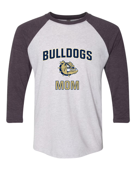 C.D. Hylton Bulldogs Mom Women's Baseball T-Shirt