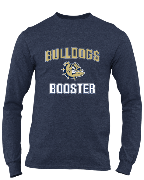 C.D. Hylton Bulldogs Booster Men's LS T-Shirt