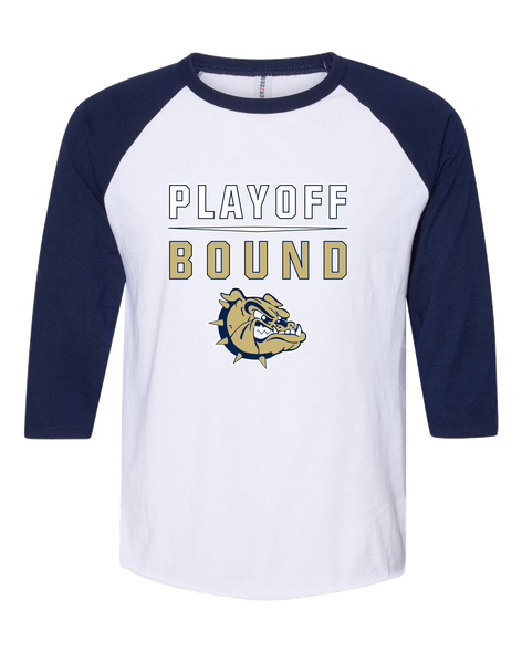 C.D. Hylton Bulldogs Playoff Bound Women's Baseball T-Shirt