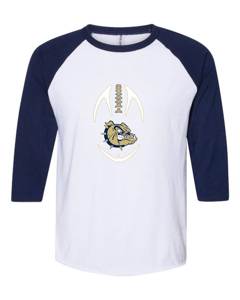 C.D. Hylton Bulldogs Football #4 Men's Baseball T-Shirt