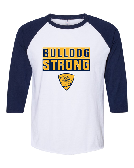 Alhambra Bulldogs Strong #1 Men's Baseball T-Shirt