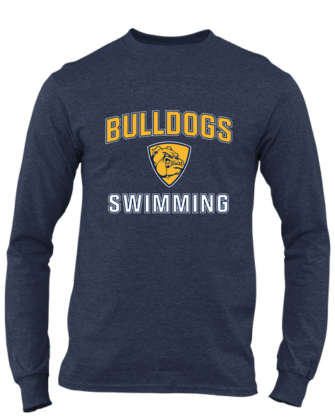 Alhambra Bulldogs Swimming Men's Premium LS T-Shirt