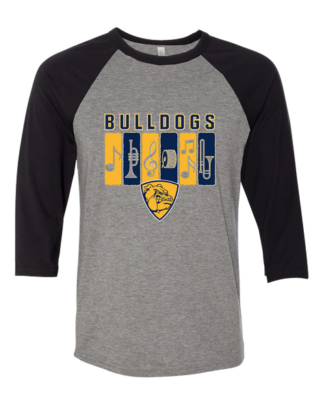 Alhambra Bulldogs Band # 2 Women's Baseball T-Shirt