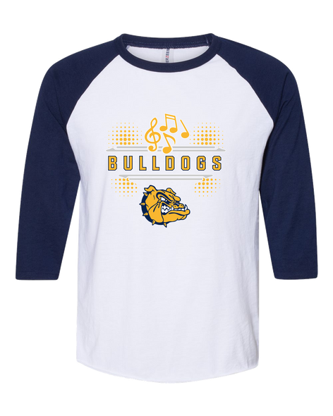 Alhambra Bulldogs Band # 3 Men's Baseball T-Shirt