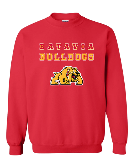 Batavia Bulldogs Spirit Men's Sweatshirt