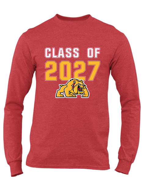 Batavia Bulldogs Class of 2027 Men's Premium LS T-Shirt
