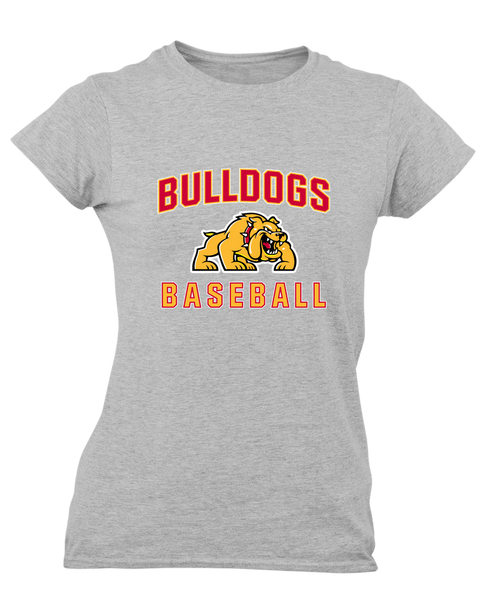 Batavia Bulldogs Baseball #1 Women's Premium SS T-Shirt