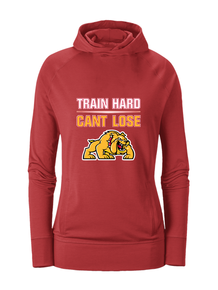 Batavia Bulldogs Train Hard, Can't Lose Women's Hoodie