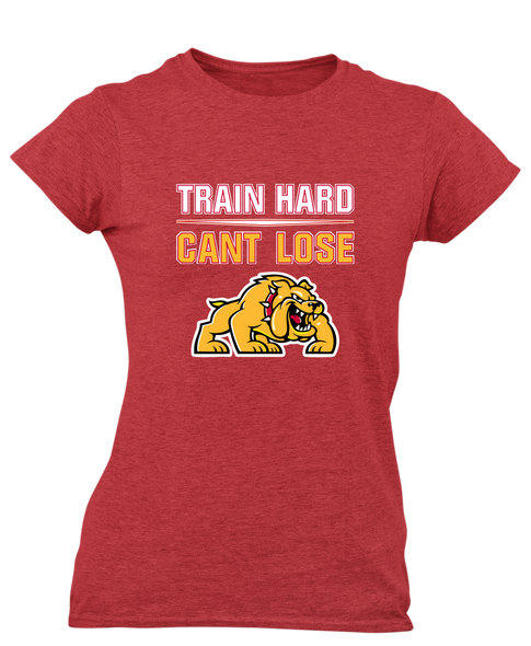 Batavia Bulldogs Train Hard, Can't Lose Women's SS T-Shirt