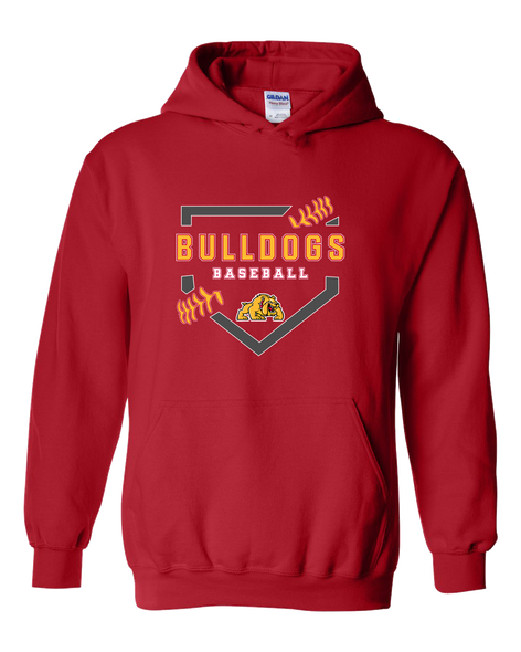 Batavia Bulldogs Baseball #2 Men's Hoodie