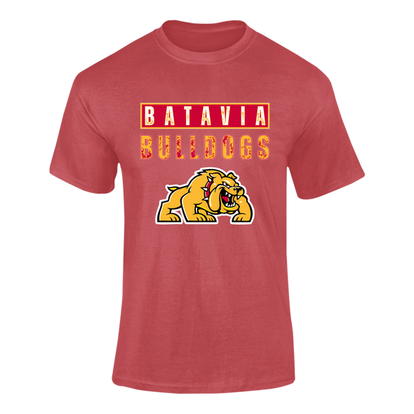 Batavia Bulldogs Mascot #9 Men's Premium SS T-Shirt