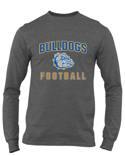 Livonia Bulldogs Football #1 Men's LS T-Shirt