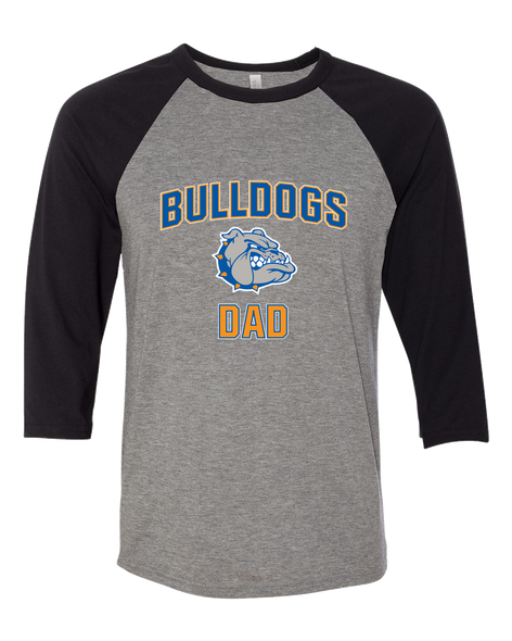 Livonia Bulldogs Dad Men's Baseball T-Shirt