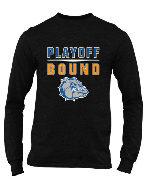 Livonia Bulldogs Playoff Bound Men's LS T-Shirt