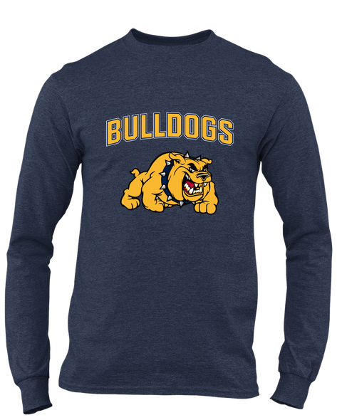 East English Bulldogs Mascot #6 Men's Premium LS T-Shirt
