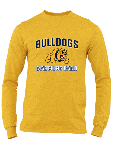 East English Bulldogs Marching Band Men's LS T-Shirt