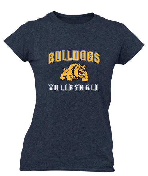 East English Bulldogs Volleyball Women's Premium SS T-Shirt