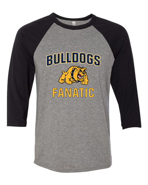 East English Bulldogs Fanatic Men's Baseball T-Shirt