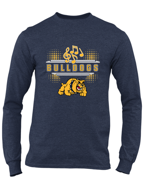 East English Bulldogs Band # 3 Men's LS T-Shirt