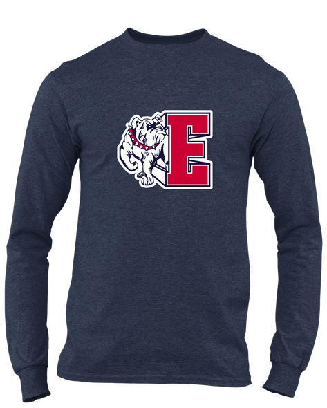 Ellensburg Bulldogs Mascot #1 Men's LS T-Shirt