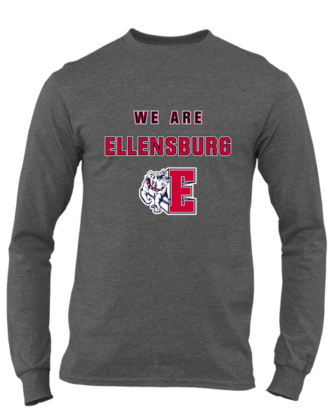 Ellensburg Bulldogs We Are Men's LS T-Shirt