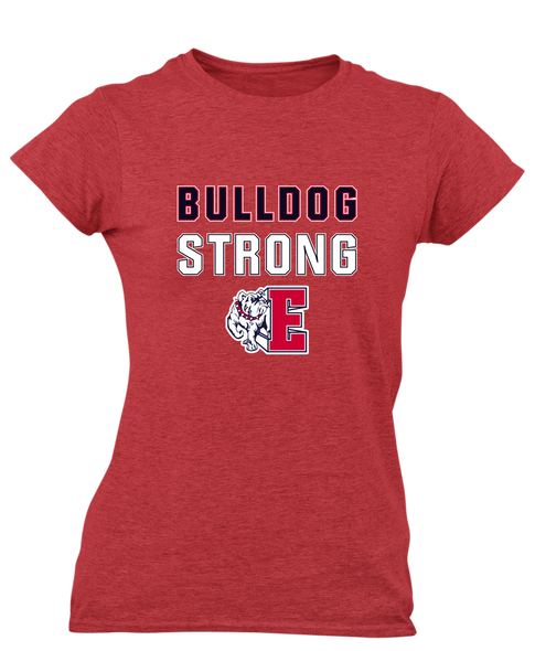 Ellensburg Bulldogs Strong #2 Women's Premium SS T-Shirt