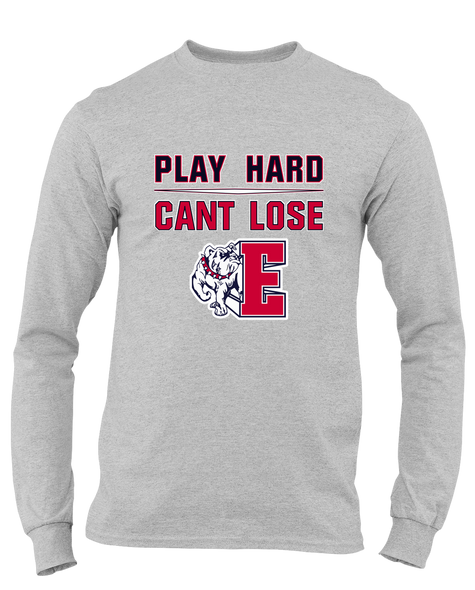Ellensburg Bulldogs Play Hard, Can't Lose Men's Premium LS T-Shirt