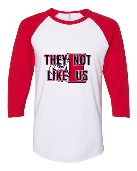 Ellensburg Bulldogs They Not Like Us #2 Men's Baseball T-Shirt