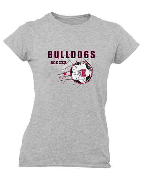 Ellensburg Bulldogs Soccer #2 Women's Premium SS T-Shirt