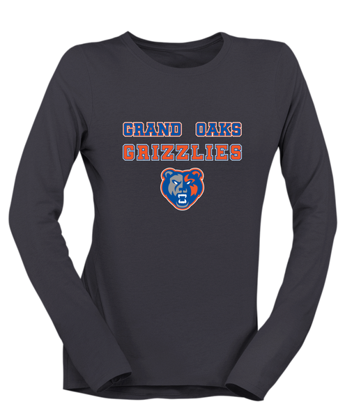 Grand Oaks Grizzlies Spirit Women's LS T-Shirt