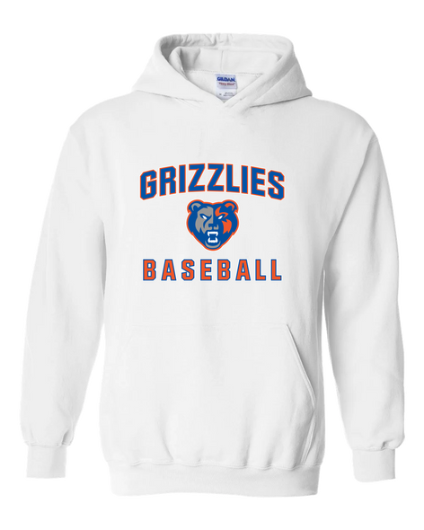Grand Oaks Grizzlies Baseball #1 Men's Hoodie