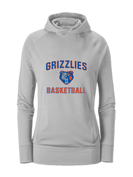 Grand Oaks Grizzlies Basketball #1 Women's Hoodie