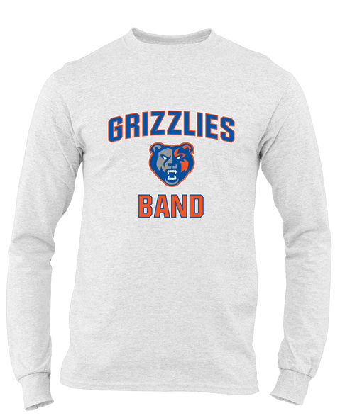 Grand Oaks Grizzlies Band # 1 Men's LS T-Shirt