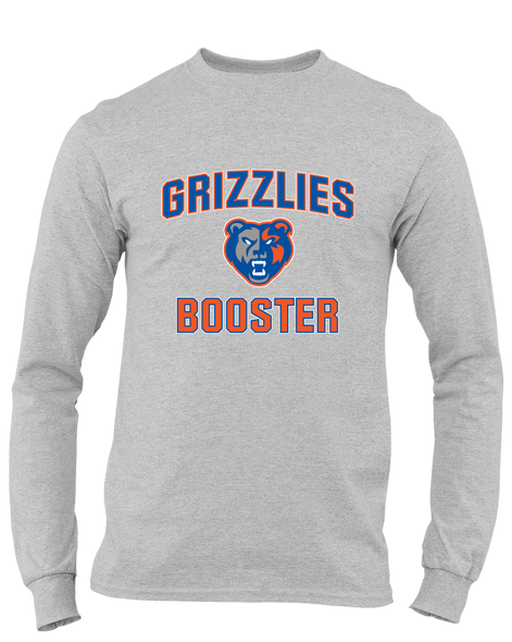 Grand Oaks Grizzlies Booster Men's LS T-Shirt