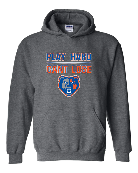 Grand Oaks Grizzlies Play Hard, Can't Lose Men's Hoodie