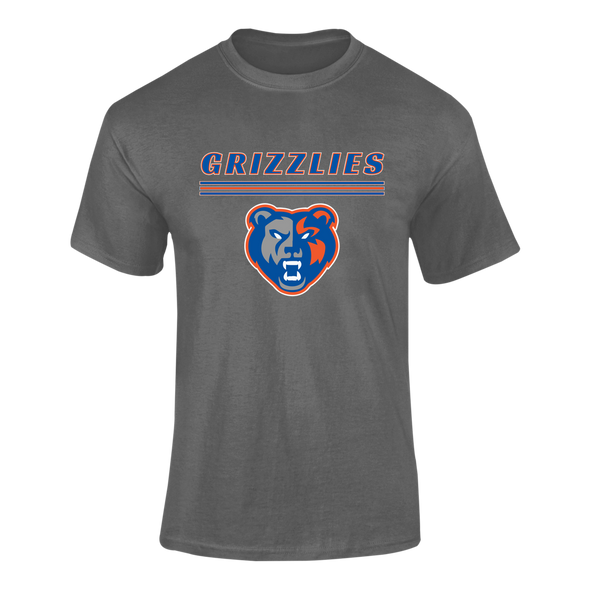 Grand Oaks Grizzlies Mascot #8 Men's Premium SS T-Shirt