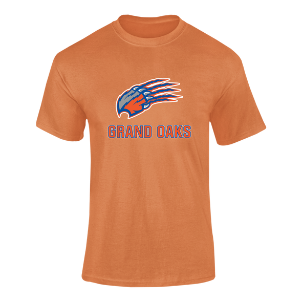 Grand Oaks Grizzlies Claw Mascot #2 Men's SS T-Shirt