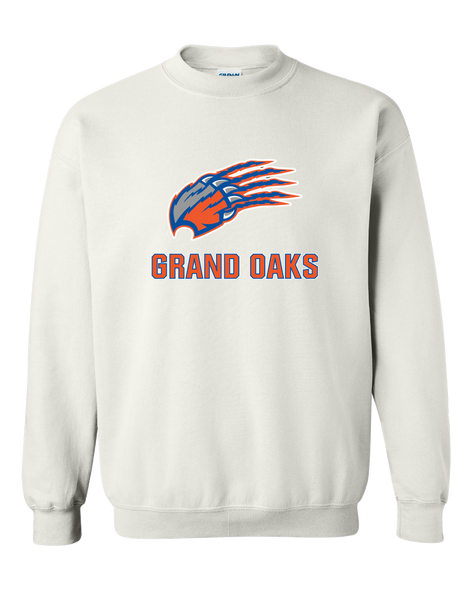 Grand Oaks Grizzlies Claw Mascot #2 Men's Sweatshirt